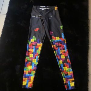 Blackmilk leggings Tetris